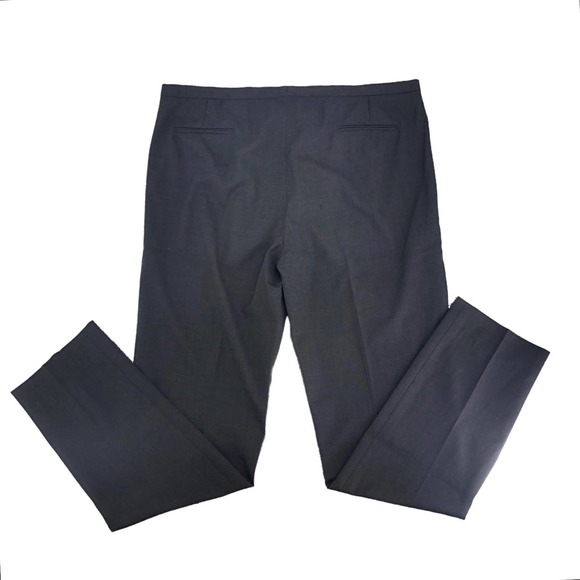 Jil Sander Womens Size 8 Professional Dark Grey Wool Trouser Pants Made in Italy - Picture 3 of 7